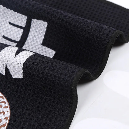 Golf Towel – Digital Print Logo, Super Absorbent & Soft Skin-Friendly Towel for Golf Course
