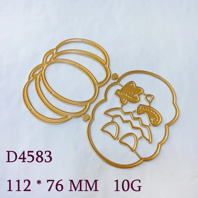 Halloween Pumpkin Basket Cutting Dies - DIY Metal Stencils for Scrapbooking, Cards & Paper Crafts