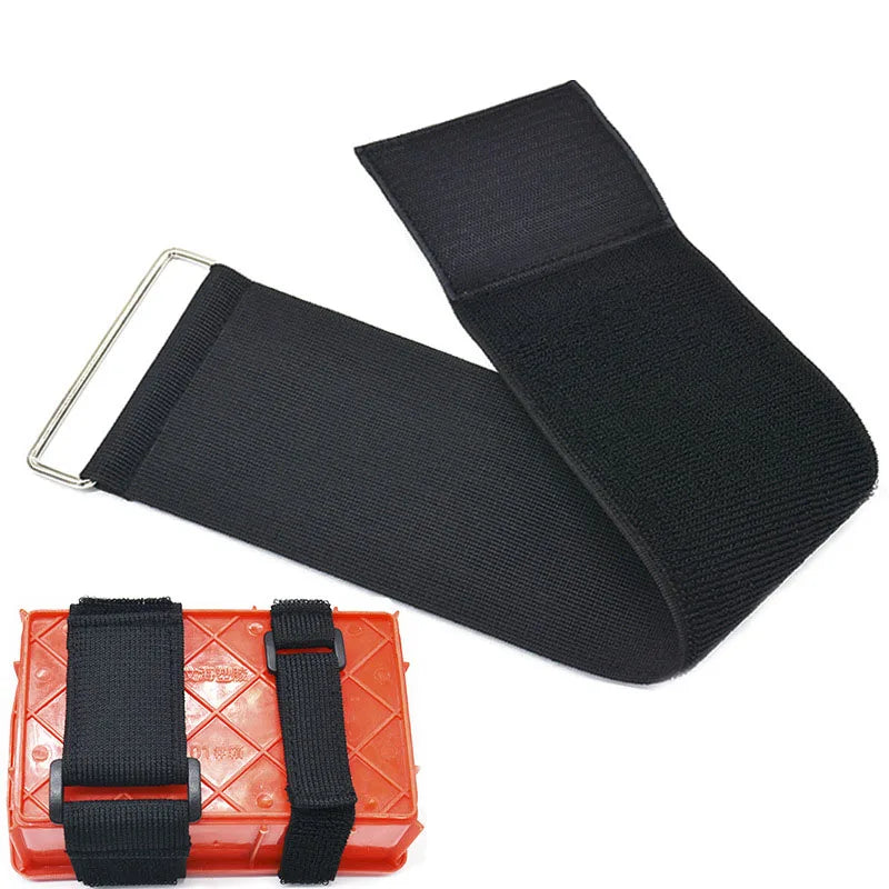 Customizable Elastic Nylon Hook & Loop Cable Ties – Reusable Magic Band Straps with Reverse Buckle Fastener