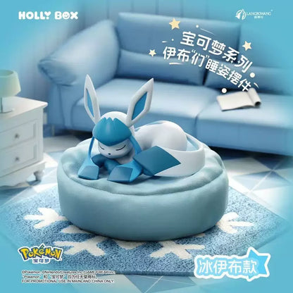 Eevee Anime Blind Box Set - Multi Form Character Desktop Ornament Toy Scene Decoration Mystery Gift Collection