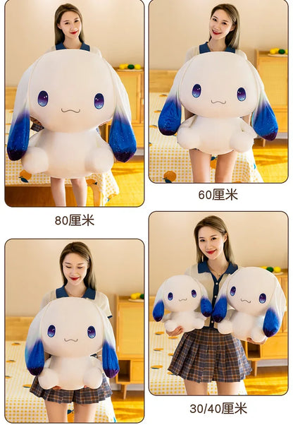 Sanrio Cinnamoroll Plush Doll – Kawaii Stuffed Toy with Pillow, Perfect Gift for Girls