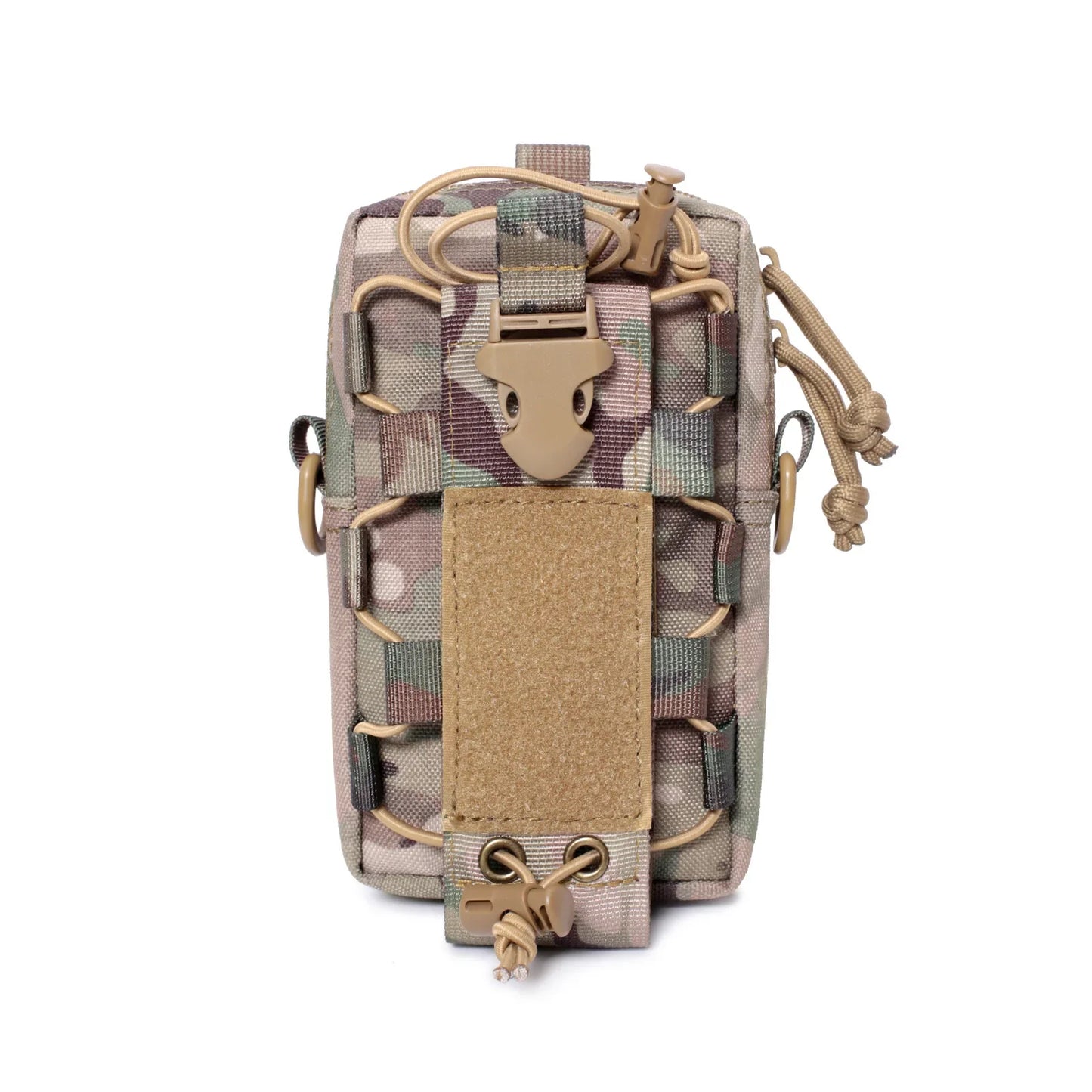 Molle EDC Pouch – Water Bottle & Canteen Carrier, Outdoor Sports Phone Holder, Camping & Hiking Waist Bag