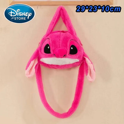 Disney Stitch Plush Backpack – Large-Capacity Cartoon School Bag for Kids & Kindergarten Gift
