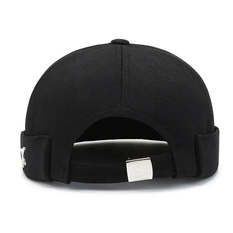 Spring New Guppi Beanie Hat – Unisex Streetwear Round Sailor Cap, Personality Landlord Hat for Men & Women Fashion Niche Style