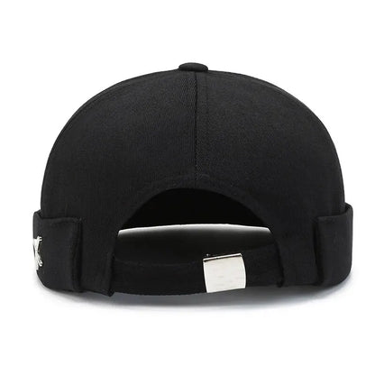 Spring New Guppi Beanie Hat – Unisex Streetwear Round Sailor Cap, Personality Landlord Hat for Men & Women Fashion Niche Style