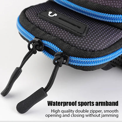 Universal Armband Sport Phone Case: Running Arm Holder for iPhone, Xiaomi, Huawei - Fits Phones Under 6.5" to 7.2