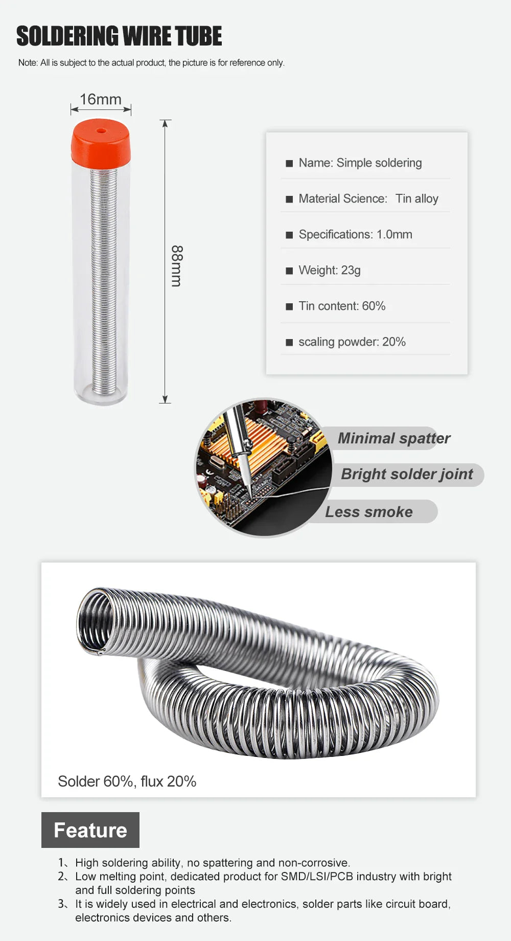 JCD 60W/80W Electric Soldering Iron – Adjustable Temperature with Digital Display for Welding & Repair