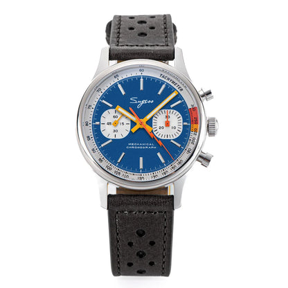 Sugess ST19 Pilot Chronograph Watch – Mechanical Racing 1963 Limited Edition, Sapphire Crystal, Military Style