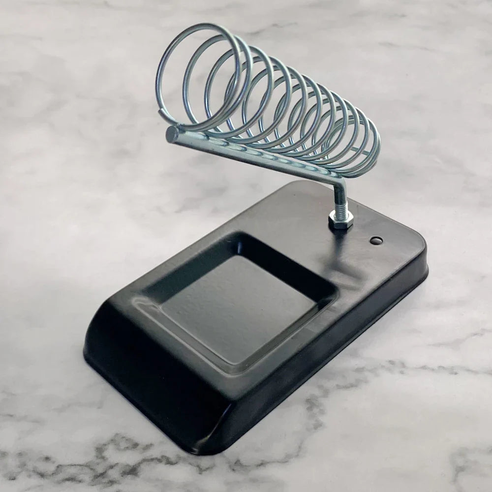 Portable Soldering Iron Stand Holder: Soldering Tin Stand with Welding Cleaning Sponge - Electric Soldering Iron Accessories