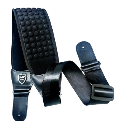 P&P 3D Sponge Guitar Strap – Breathable, Comfortable & Adjustable Padded Strap for Acoustic, Electric Guitars & Bass