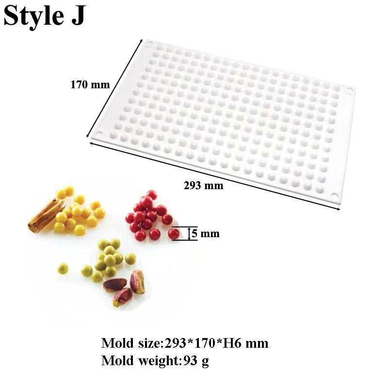35-Cell Silicone Candy & Chocolate Mold — Jelly, Cake, Ice Cube & Dessert Baking Tool