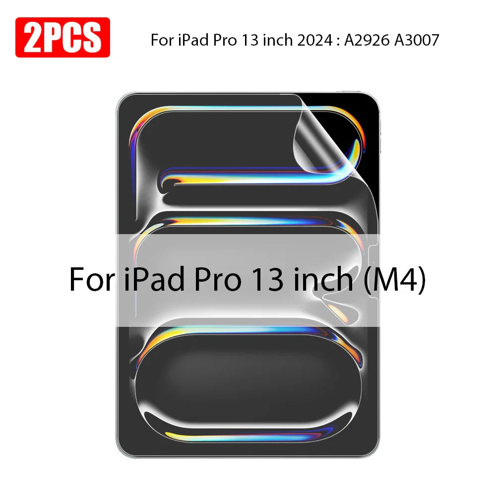 2PCS Paper-Like Screen Protector for iPad (10th Gen, Pro 11/12.9, Air 5/4, Mini 6, 7-9th Gen)