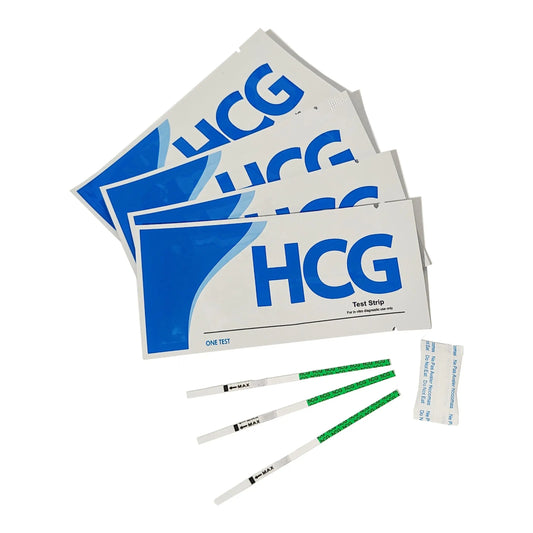 25 Pregnancy Test Strips – Early Detection HCG Tests, Over 99.9% Accurate, Easy at Home Use