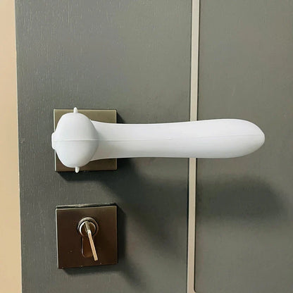 Silicone Door Knob Cover - Anti-Collision Handle Protector Wall Guard for Home