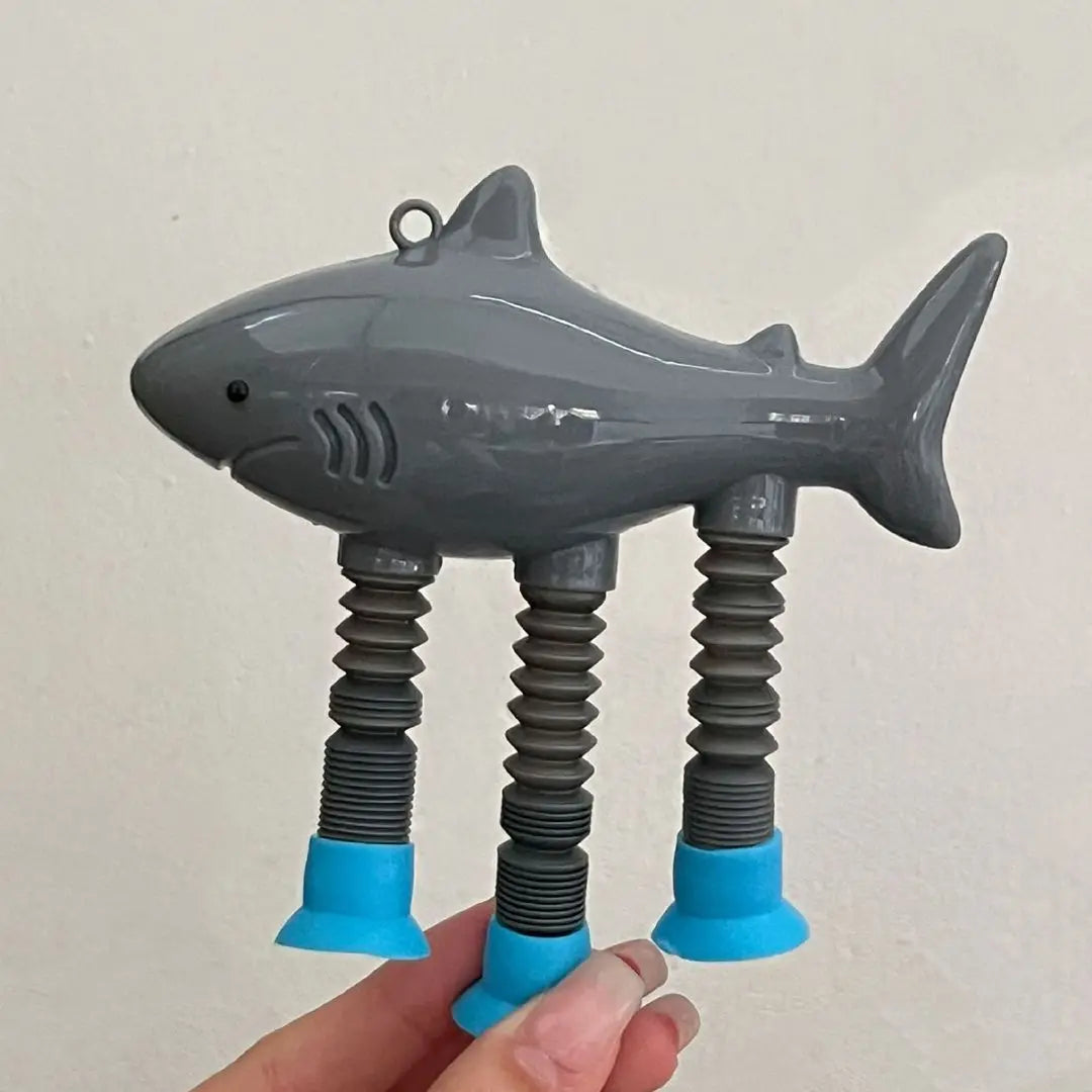 Italian Brainrot Suction Pop Tubes Fidget Toy — Tung Sahur Stretch Tube Stress Relief Sensory Toy for Kids & Adults Gift