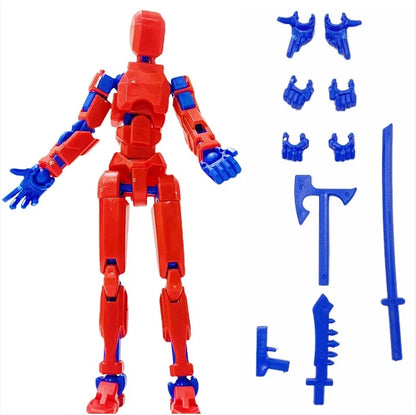 Titan 13 Action Figures – 3D Printed Multi-Jointed Movable Lucky 13 & Nova 13 Collectibles