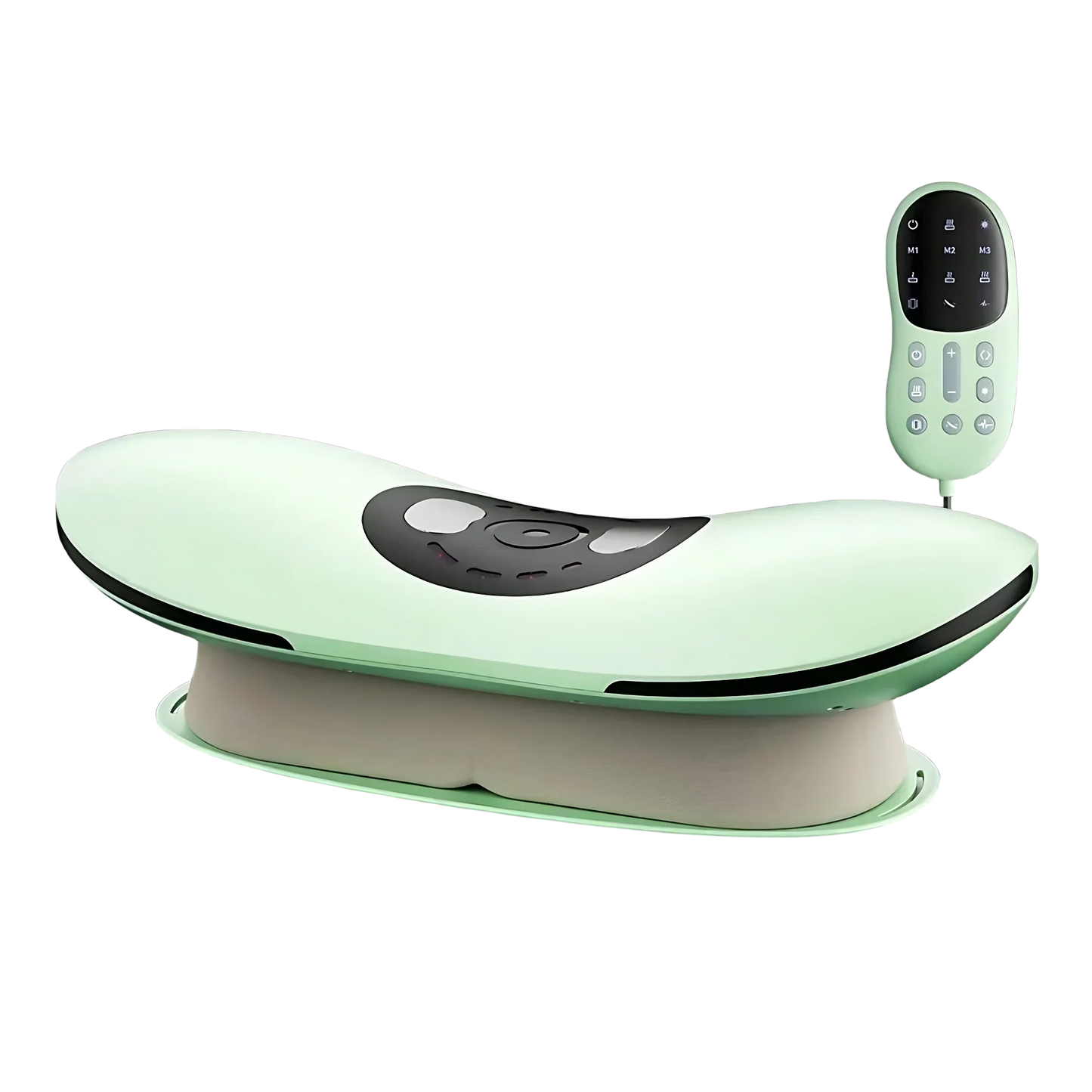 Electric Lumbar Traction Device Massager – Adjustable Intensity with Heat Function, Inflatable Back Stretcher