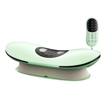 Electric Lumbar Traction Device Massager – Adjustable Intensity with Heat Function, Inflatable Back Stretcher