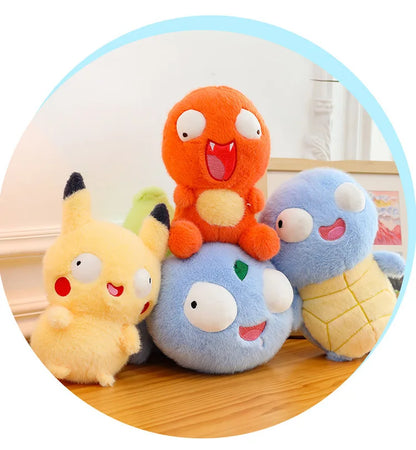 23/30/45cm Pokemon Plush Toys — Cute Soft Turtle & Little Fire Dragon Pillow Dolls for Children, Christmas Gift