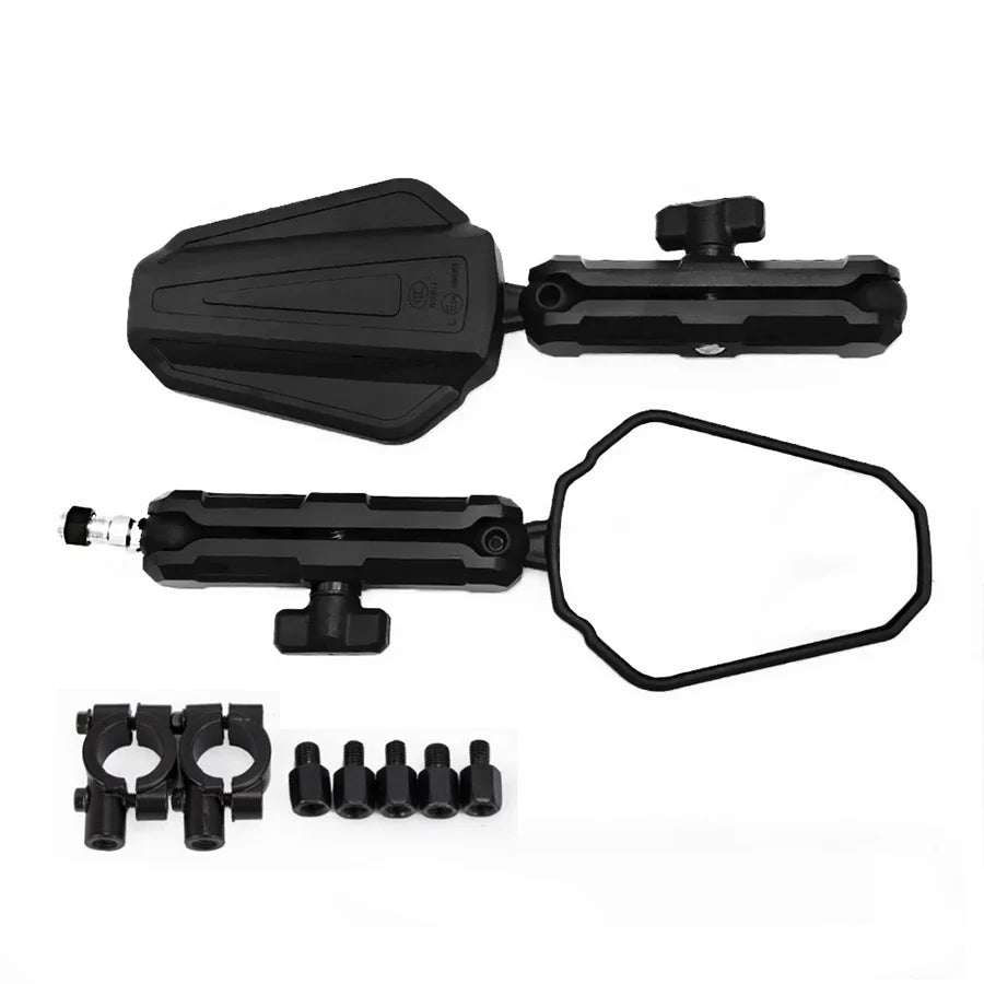 Universal Foldable Rear View Mirror for Motorcycle – High Quality & Adjustable