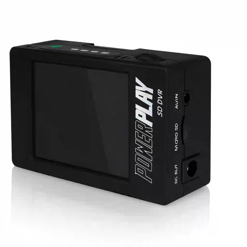 ImmersionRC PowerPlay FPV DVR with H.264 Encoding, 60FPS Recording & Built-in 6cm LCD Display – Compatible with FatShark Goggles