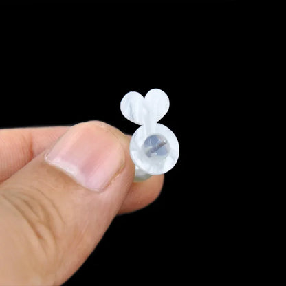 Large Acrylic Earring Backings – Comfortable Ear Lifters Stopper Pads, Practical Secure Earring Support Accessories