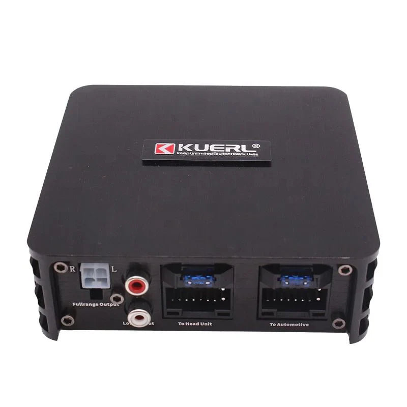 Class AB 4x60W Car Power Amplifier – Non-Destructive Installation DSP for Android Large Screen Car Audio Speakers