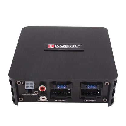 Class AB 4x60W Car Power Amplifier – Non-Destructive Installation DSP for Android Large Screen Car Audio Speakers