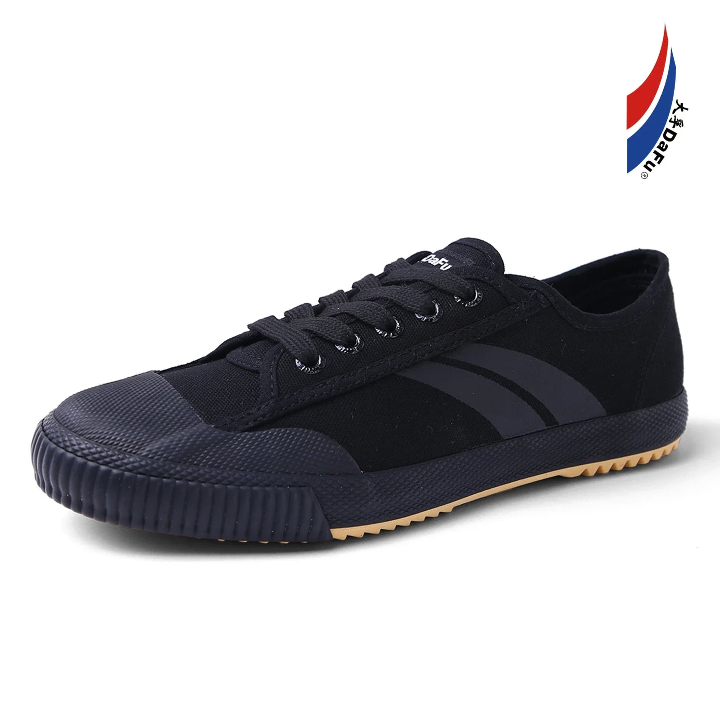 Dafu Original Kung Fu Sneakers - Unisex All Black Classic Martial Arts Shoes (Improved Version)