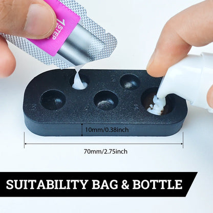 PERMANIA 5-in-1 Silicone Lash Lift Pallet – Professional Eyelash Lifting & Tinting Tool for Extensions