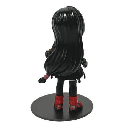Anime 11-12cm Final Fantasy Figure Set – Cloud, Tifa, Aerith & Zack PVC Collectible Toy