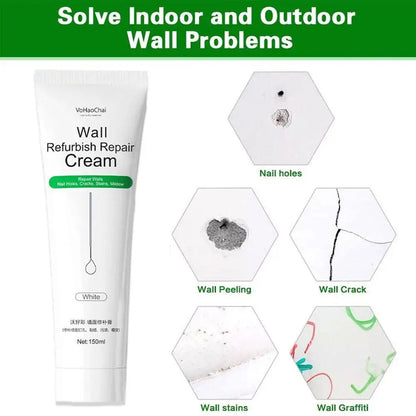 150ml Waterproof Wall Repair Sealant – Quick-Drying, Mildew-Proof Crack Mending Agent for White Wall Restoration
