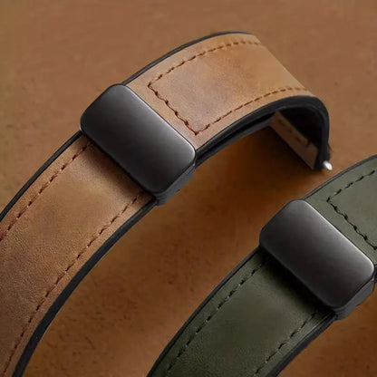 Leather Silicone Magnetic Strap for CMF Watch Pro 2/3 — Wristband Bracelet Correa Belt for Nothing Watch Pro 2/3