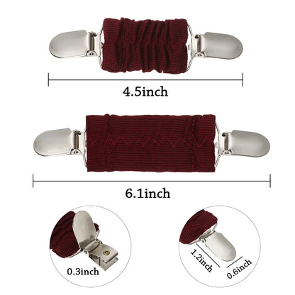 Women’s Fit Dress & Cardigan Cinch Clips – Shawl, Sweater, Blouse, and Shirt Collar Duck Clip Clasps for DIY Accessories