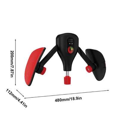 Smart Pelvic Floor Muscle Trainer — Adjustable Thigh Kegel Exerciser for Levator Sphincter Home Workouts