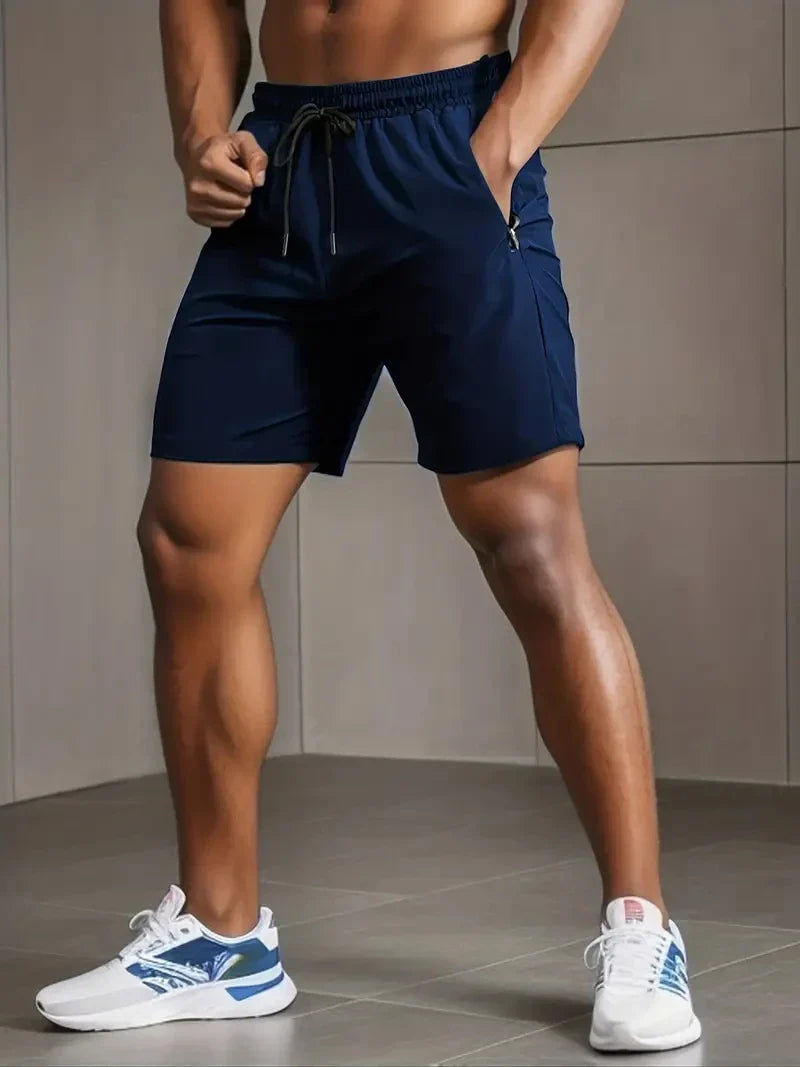 UETEEY Men’s Summer Shorts — Gym, Running & Fitness Quick-Dry Workout Pants