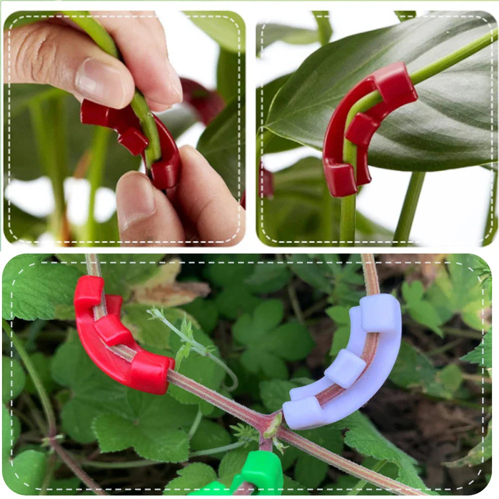10-50pcs 90 Degree Plant Benders - Growth Manipulation Tutors and Clips for Bending Twigs, Branches, and Plant Training Accessories