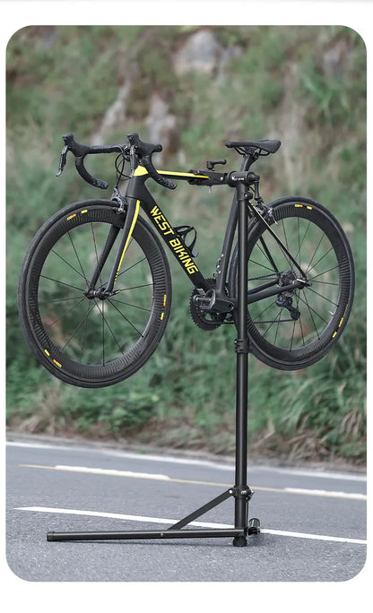 WEST BIKING Foldable Bike Repair & Display Stand – Multipurpose Wall/Floor Rack for Bicycle Storage & Maintenance