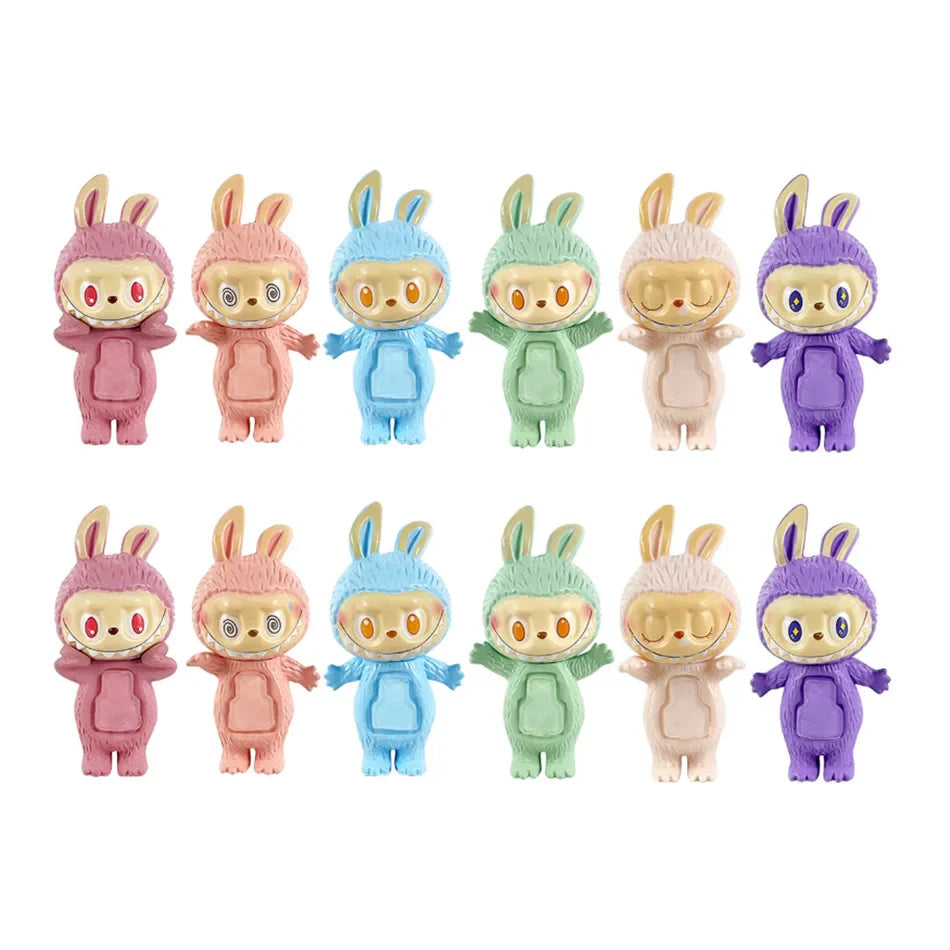 Labubu Hippers Blind Box Figure – PVC Action Doll Toy Collection for Kids & Birthday Gift