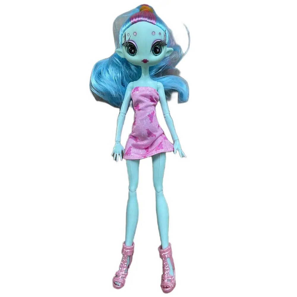 New Una Monster Dolls – Draculaura, Wolf, Frankie Stein with Movable Body & Colorful Hair for Girls
