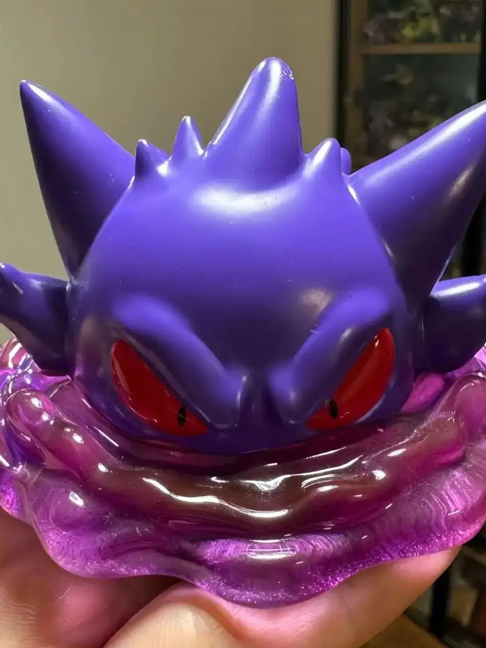 Anime Pokémon Gengar Figure — Cute Ectoplasma Figurine, Refrigerator Magnet, Collectible Toy Gift