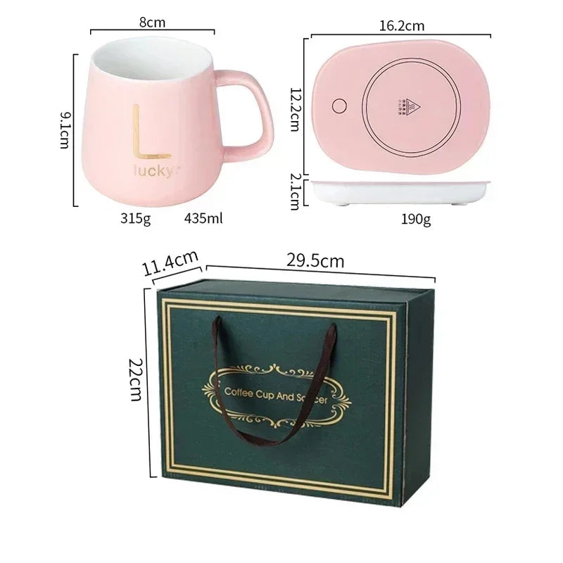 55℃ Coffee Mug Warmer Pad – USB Electric Cup Heater & Coaster for Tea, Milk, Water – Home & Office Use