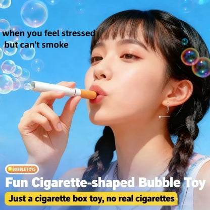 Funny Cigarette Box Toy - Novelty Photo Prop Bubble Machine Party Gift