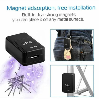 GF07 Magnetic Mini GPS Car Tracker – Real-Time Vehicle & Pet Locator Tracking Device