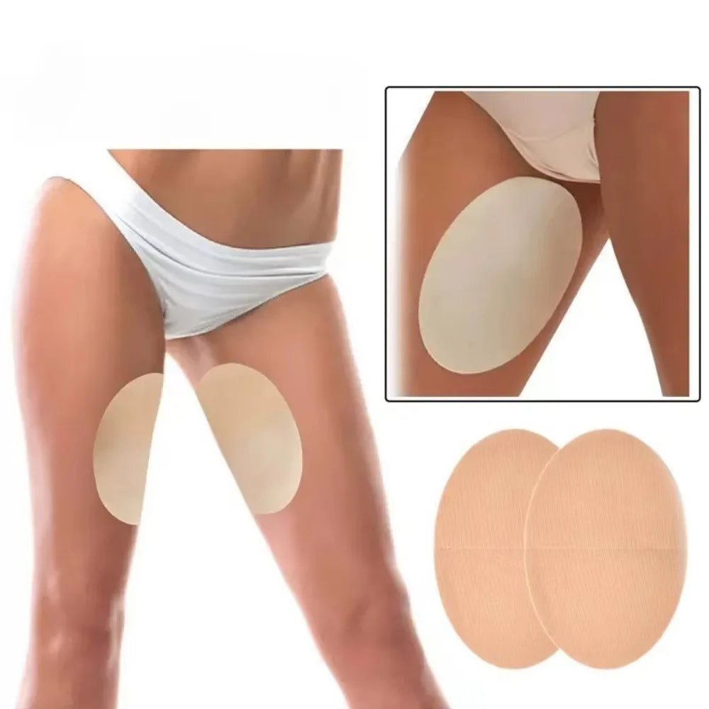 10PCS Anti-Chafing Thigh Pads – Self-Adhesive Anti-Friction Stickers, Waterproof & Breathable Comfort for Men & Women