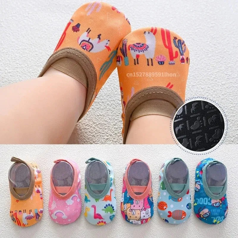 Kids Beach Water Shoes — Boys & Girls Aqua Sneakers for Swimming, Surfing, Diving & Outdoor Activities