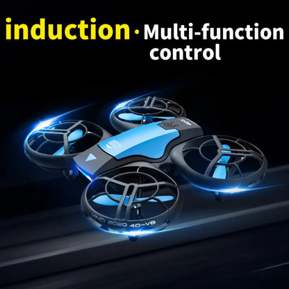 V8 Mini Drone with 4K & 1080P HD Wide-Angle Camera – WiFi FPV RC Helicopter with Height Hold for Kids