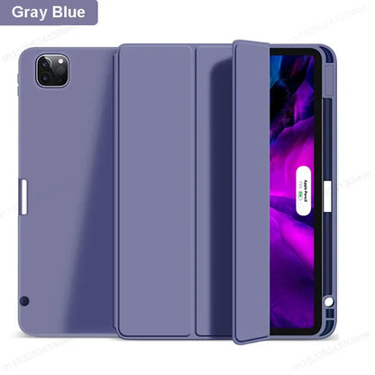 iPad Protective Case with Pencil Holder - Magnetic Cover for iPad Pro 11 12.9 13 Inch and iPad Air 10.9 11 Inch Models