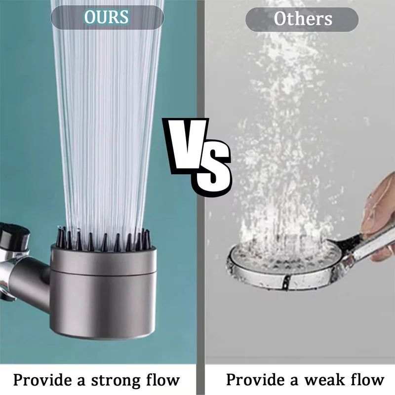 Shower Filter with 4 Modes – Head Massage Showerhead Replacement for Shower Knobs & Bathroom Fixtures
