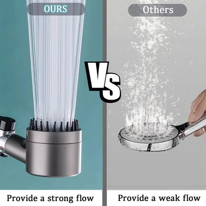 Shower Filter with 4 Modes – Head Massage Showerhead Replacement for Shower Knobs & Bathroom Fixtures